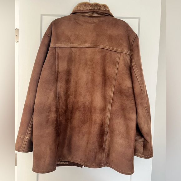 Daniel Hechter Faux Suede Coat - Picture 2 of 7